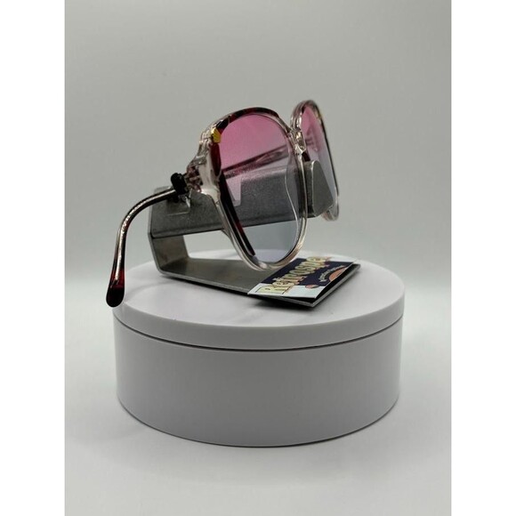 True Vintage Oversize Sunglasses | NOS | Custom Pink/Grey Lens Oleg Cassini #286